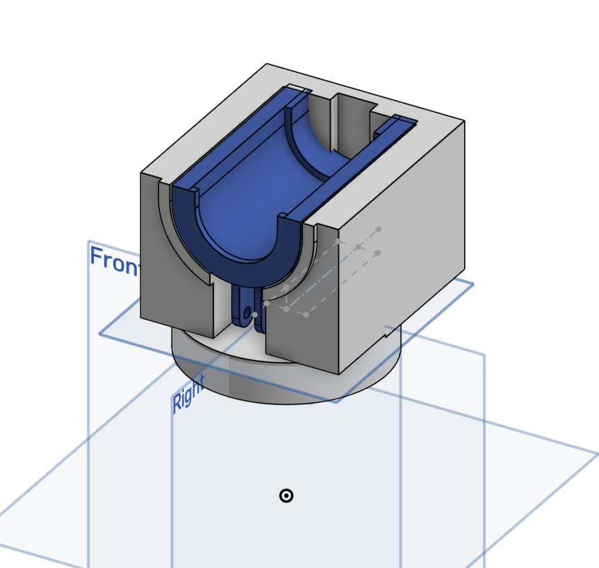 Dispenser enclosure CAD, revised fit