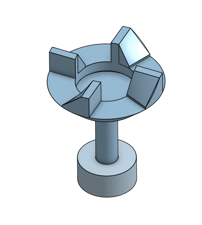 Universal key CAD model